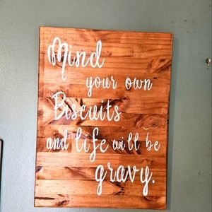 Handcrafted wall art